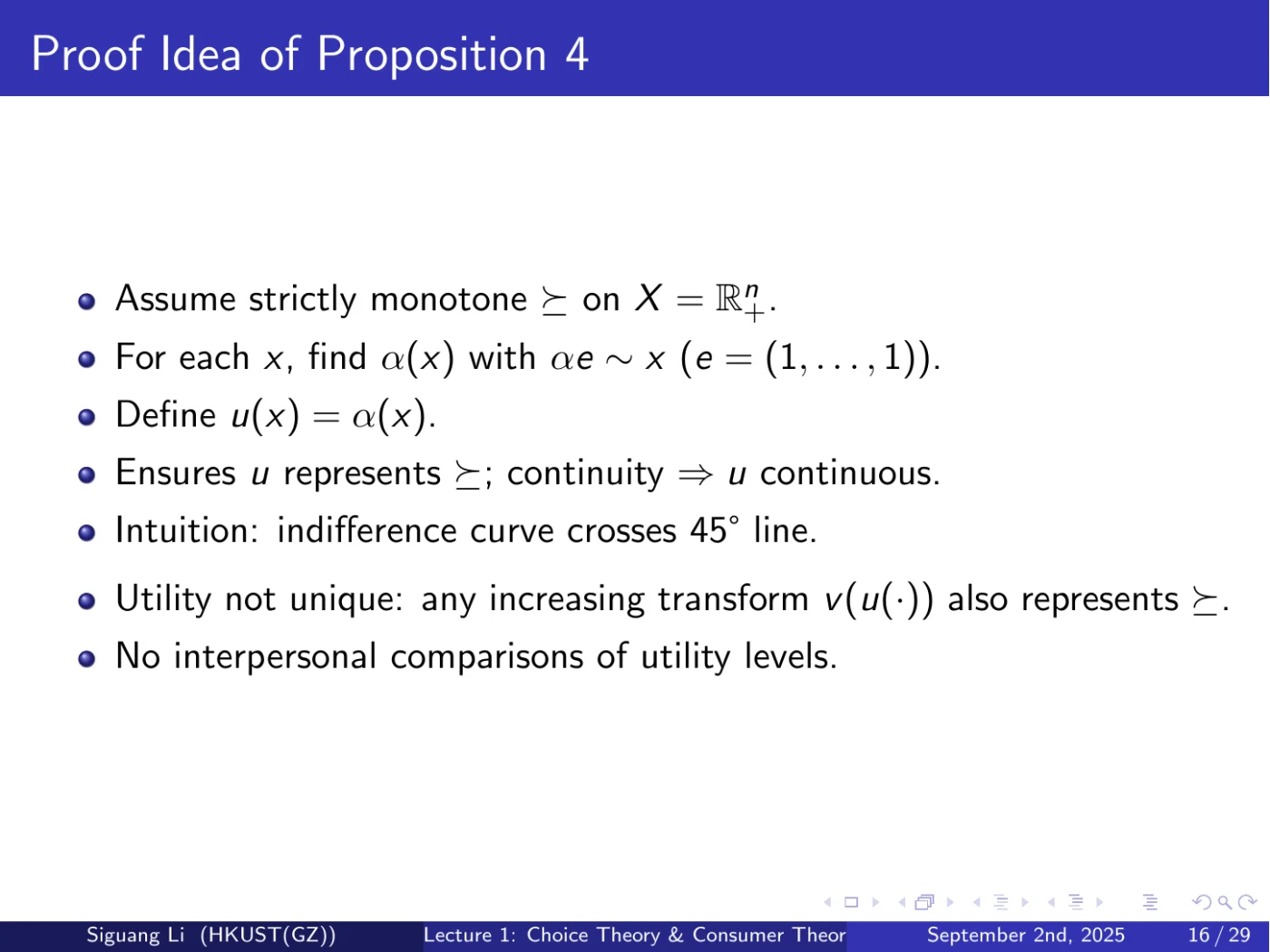课件第 16 页：Proof Idea of Proposition 4
